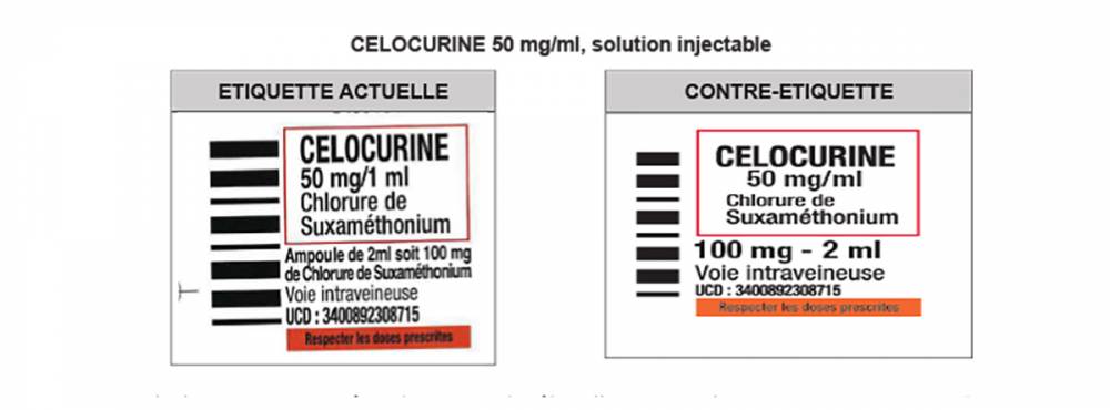 Cette contre-étiquette doit être apposée sur chaque ampoule des lots concernés